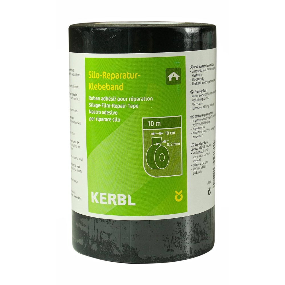 Remonta lente skābbarības plēvei, 10m, melna